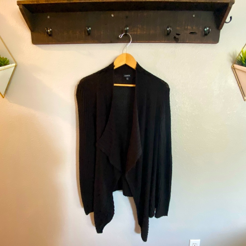 Torrid Plus Size Shawl Sweater